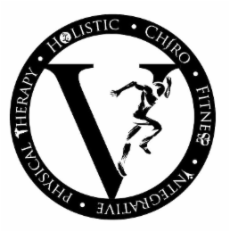 V CHIRO · FITNESS · INTEGRATIVE · PHYSICAL THERAPY · HOLISTIC · logo