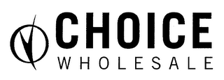 V CHOICE WHOLESALE logo