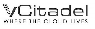 V CITADEL WHERE THE CLOUD LIVES logo