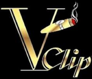 V CLIP logo