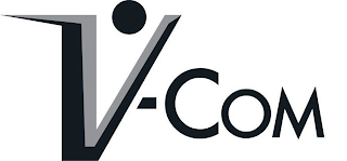 V-COM logo