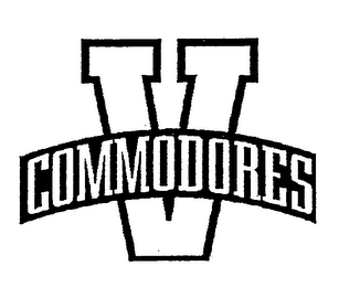 V COMMODORES logo