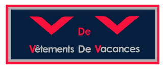 V DE V VÊTEMENTS DE VACANCES logo