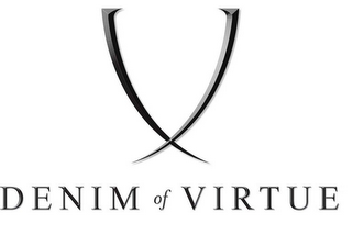 V DENIM OF VIRTUE logo