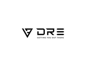 V DR3 GETTING YOU OUT THERE logo