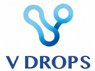 V DROPS logo