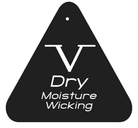 V DRY MOISTURE WICKING logo