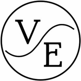 V E logo