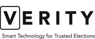 V E R I T Y SMART TECHNOLOGY FOR TRUSTED ELECTIONS logo