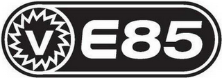 V E85 logo