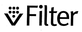 V FILTER logo