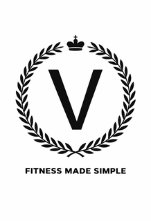 V FITNESS MADE SIMPLE logo