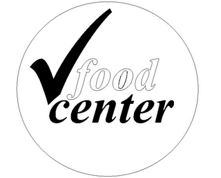 V FOOD CENTER logo
