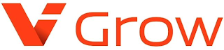 V GROW logo