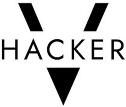 V HACKER logo
