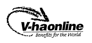 V-HAONLINE BENEFITS FOR THE WORLD logo