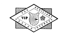 V-I-P F.O.P. AUXILIARY VESTED INTEREST logo