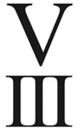 V III logo