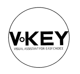 V KEY VISUAL ASSISTANT FOR EASY CHOICE logo