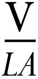 V LA logo