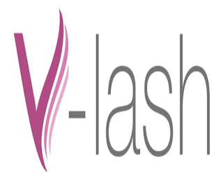 V-LASH logo