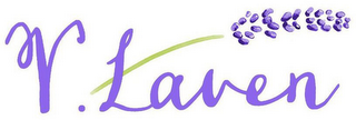 V. LAVEN logo