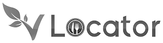 V LOCATOR logo