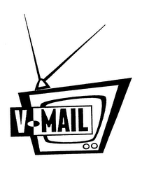 V MAIL logo