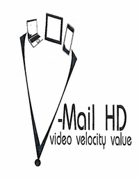 V-MAIL HD VIDEO VELOCITY VALUE logo