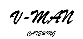 V - MAN CATERING logo