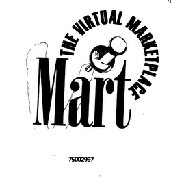 V MART THE VIRTUAL MARKETPLACE logo