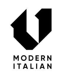 V MODERN ITALIAN logo