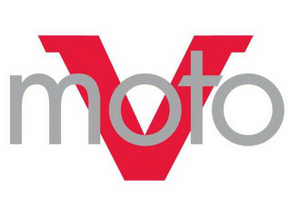 V MOTO logo