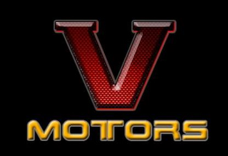 V MOTORS logo