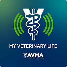 V MY VETERINARY LIFE AVMA AMERICAN VETERINARY MEDICAL ASSOCIATION logo