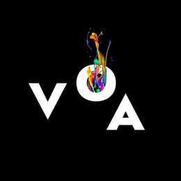 V O A logo