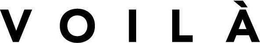 V O I L À logo