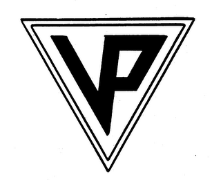 V P logo