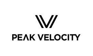 V PEAK VELOCITY logo