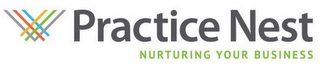V PRACTICE NEST NURTURING YOUR BUSINESS logo