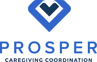 V PROSPER CAREGIVING COORDINATION logo