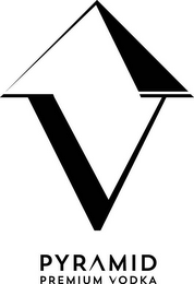 V PYRAMID PREMIUM VODKA logo