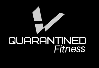 V QUARANTINED FITNESS logo