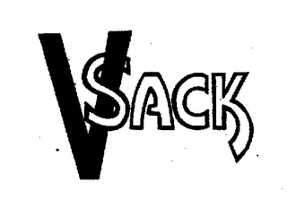 V SACK logo