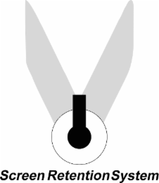 V SCREEN RETENTION SYSTEM logo