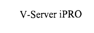 V-SERVER IPRO logo