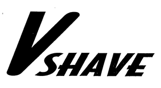 V SHAVE logo