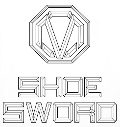 V SHOE SWORD logo