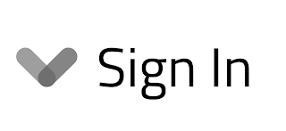 V SIGN IN logo