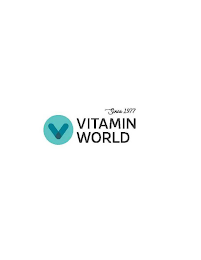 V SINCE 1977 VITAMIN WORLD logo